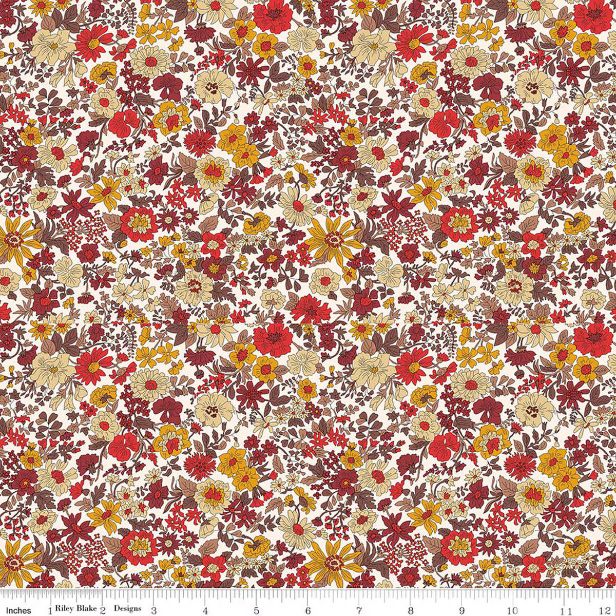 Liberty of London Cotton Sheeting, Emily Annabelle Sienna