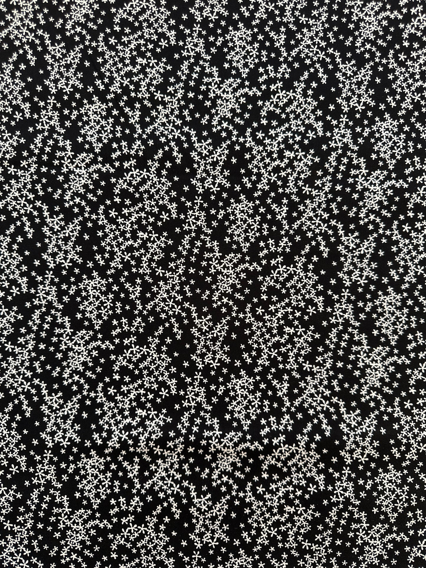 Cotton Sheeting, Fleur Noir