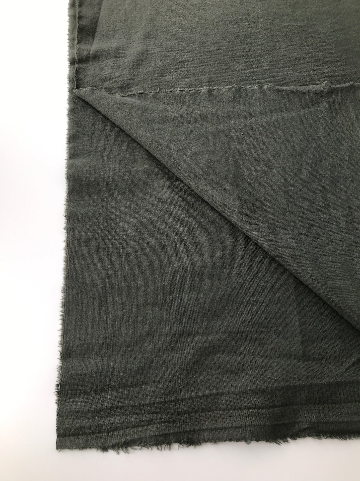 Cotton Sheeting, Sand-Washed Finish, Solids – Black