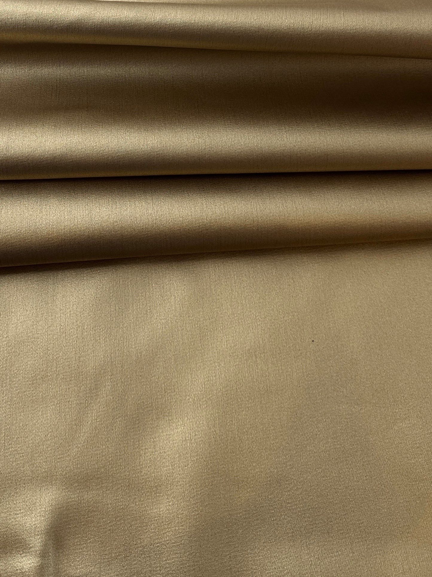 Coated Stretch Twill, Gold Foil
