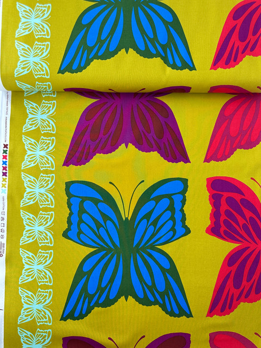 Anna Maria Cotton Sheeting, Overdressed, 6 O'Clock Panel in Bohemian