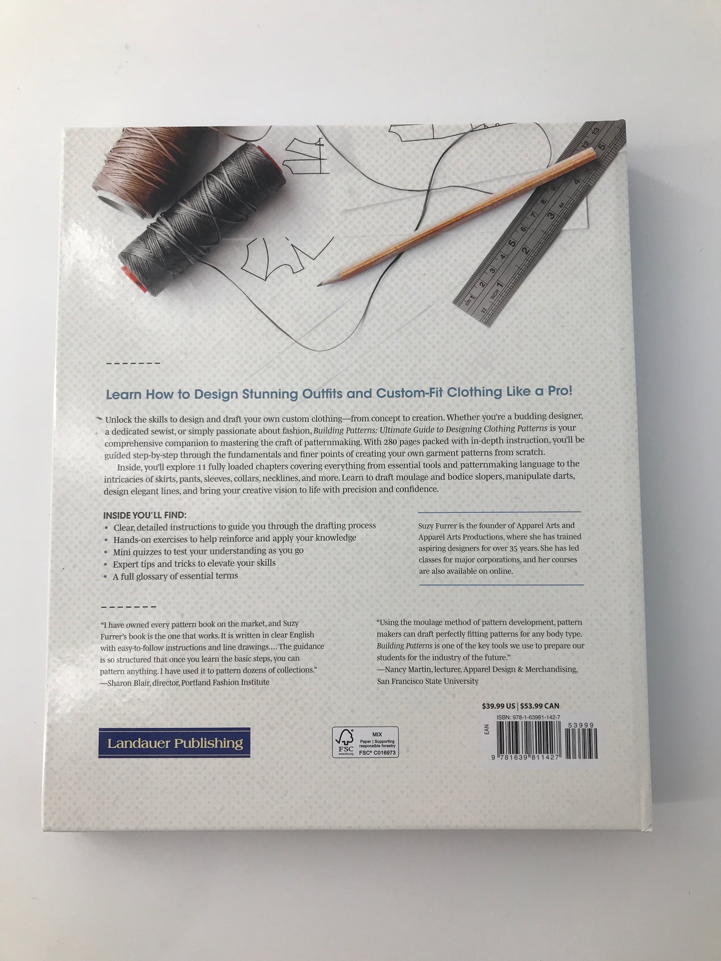 Ultimate Guide to Designing Patterns for Clothing, Suzanne Furrer