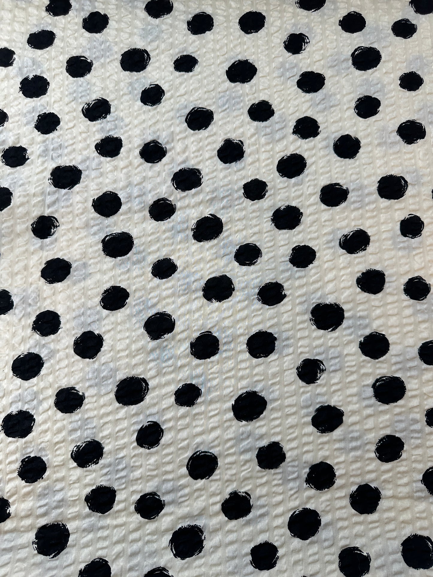 Sevenberry, Cotton Ripple Cloth, Dots