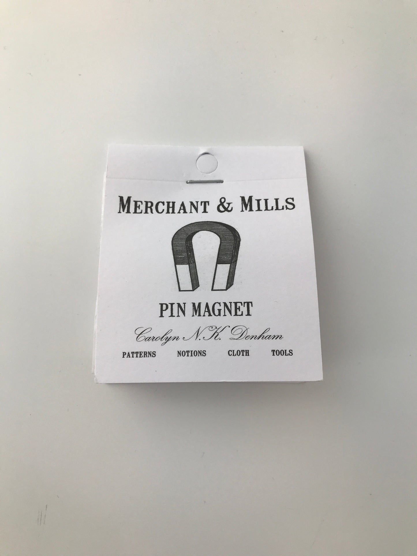 Merchant & Mills Pin Magnet