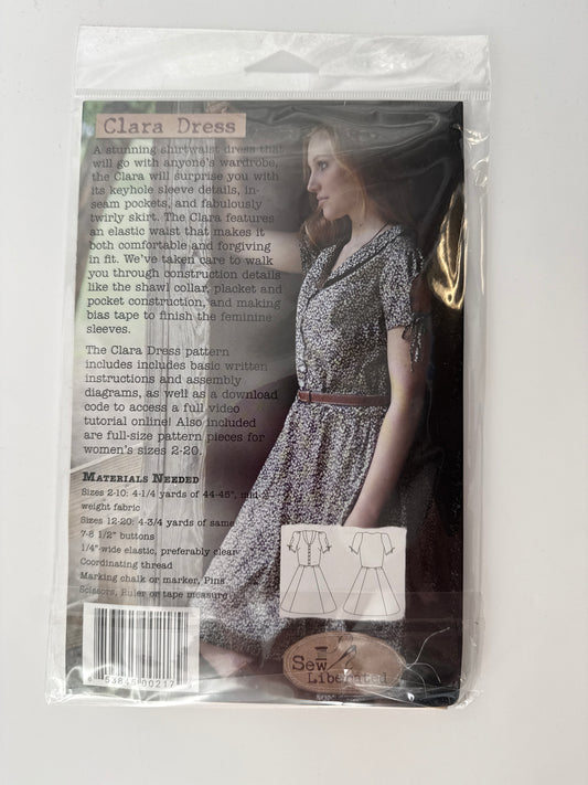Sew Liberated Clara Dress, Size 2-20