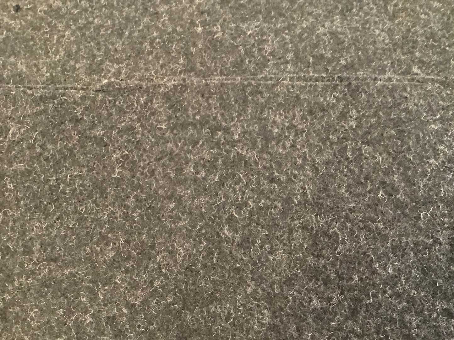 Italian Wool, Suiting, Charcoal Gray with 7" Navy Stripe