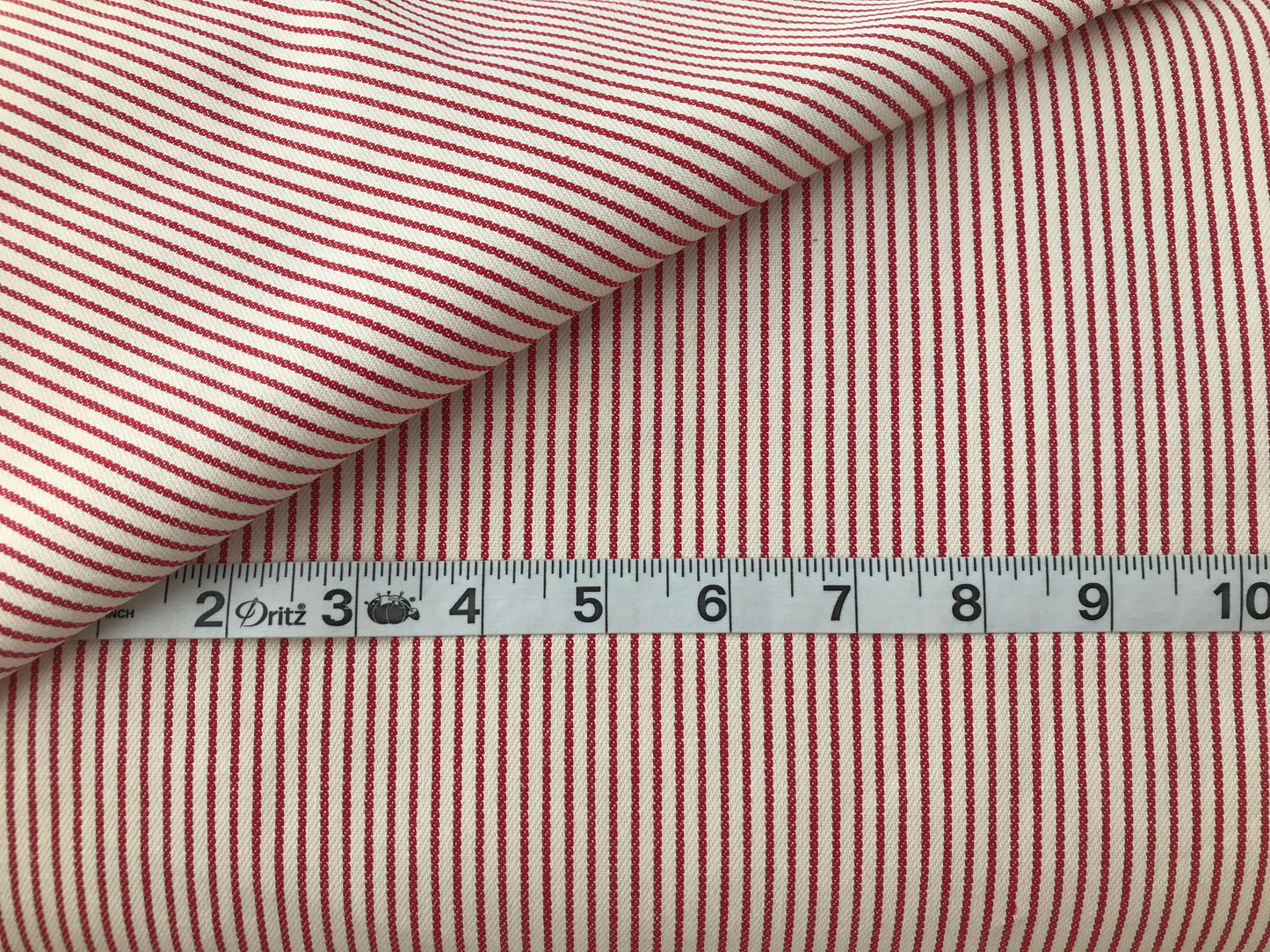 Japanese Denim, Cotton Ticking Stripe 8 oz