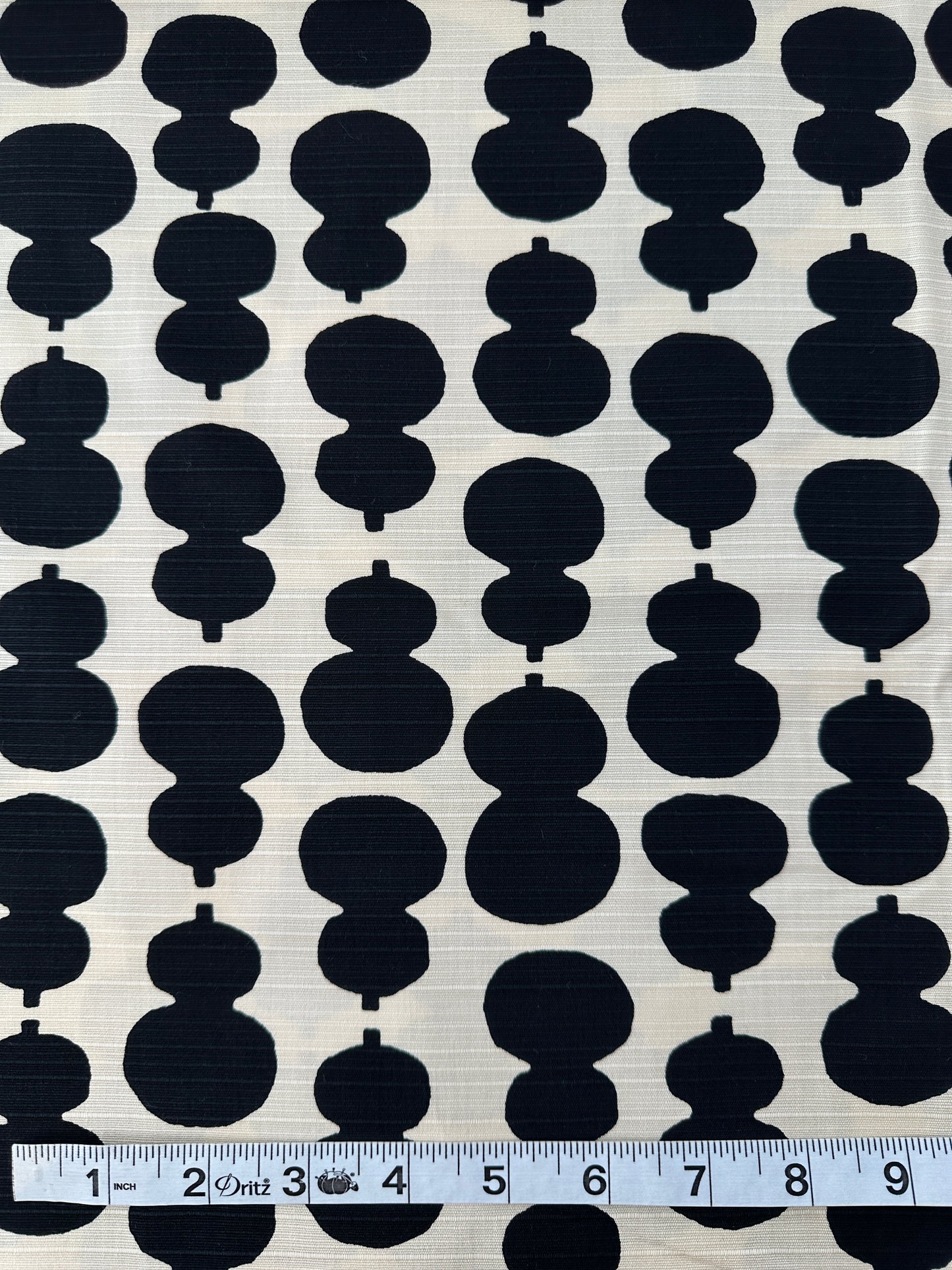 Sevenberry Cotton Shantung, Gourd Print