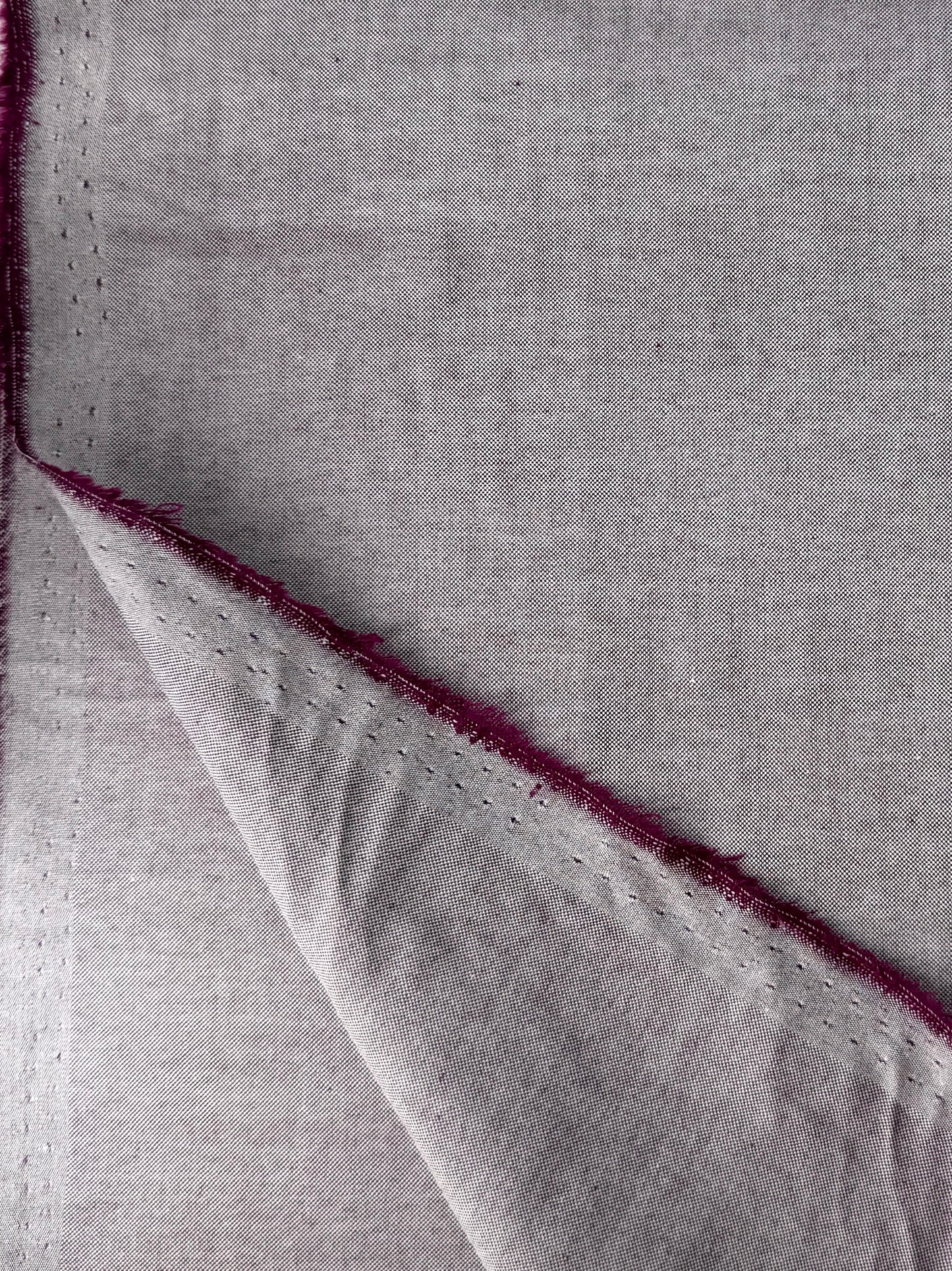 Cotton Chambray, Cherry