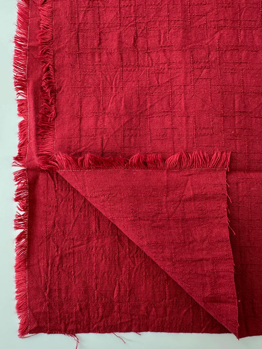 Japanese Cotton Dobby, Momiji Tsumugi