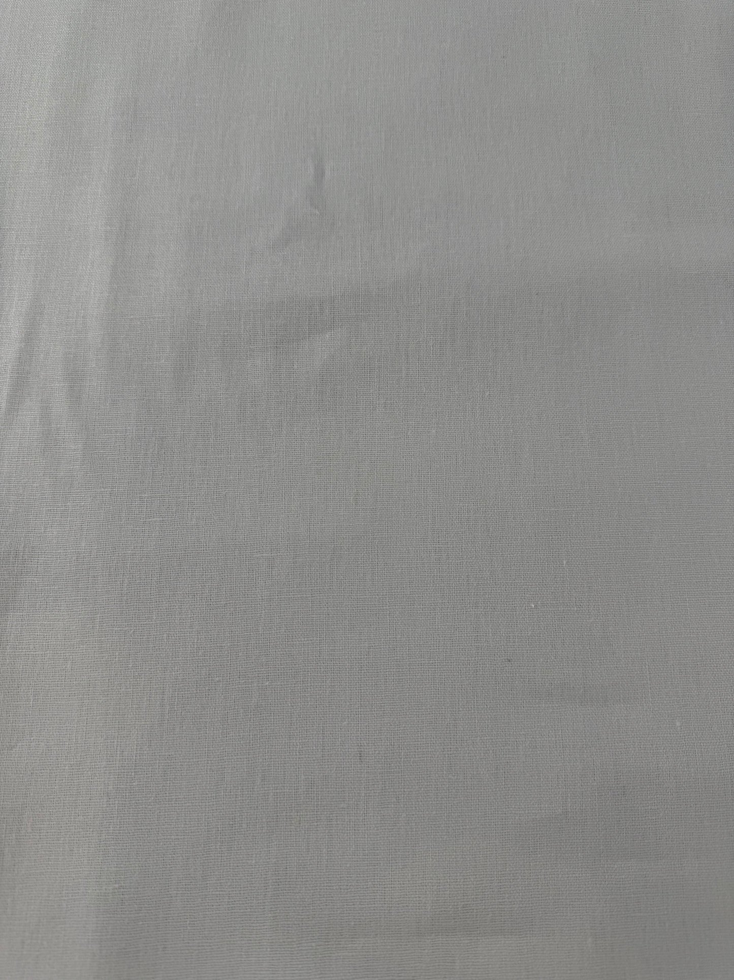 Linen/Rayon, Plain Weave, Off White
