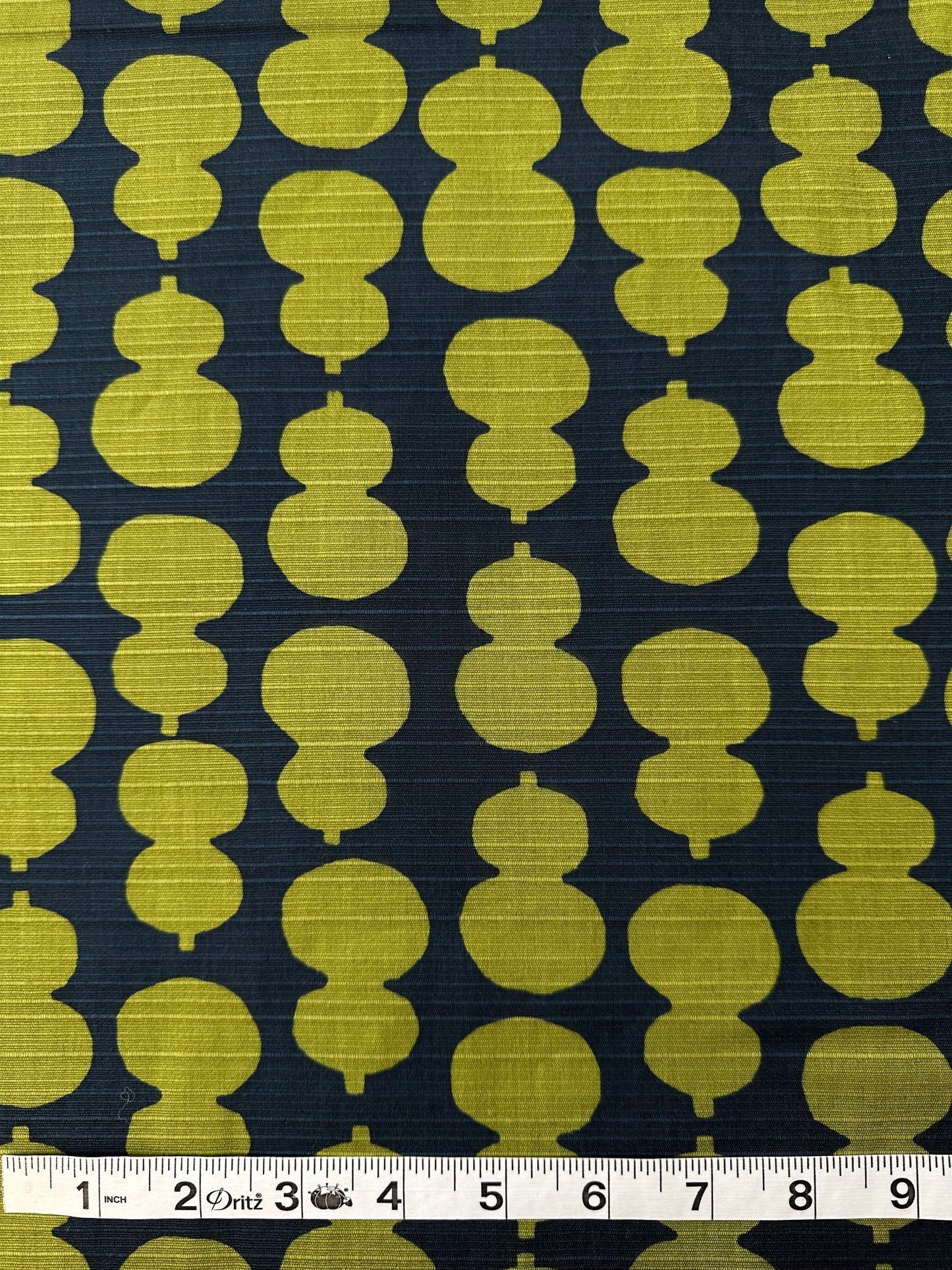 Sevenberry Cotton Shantung, Gourd Print