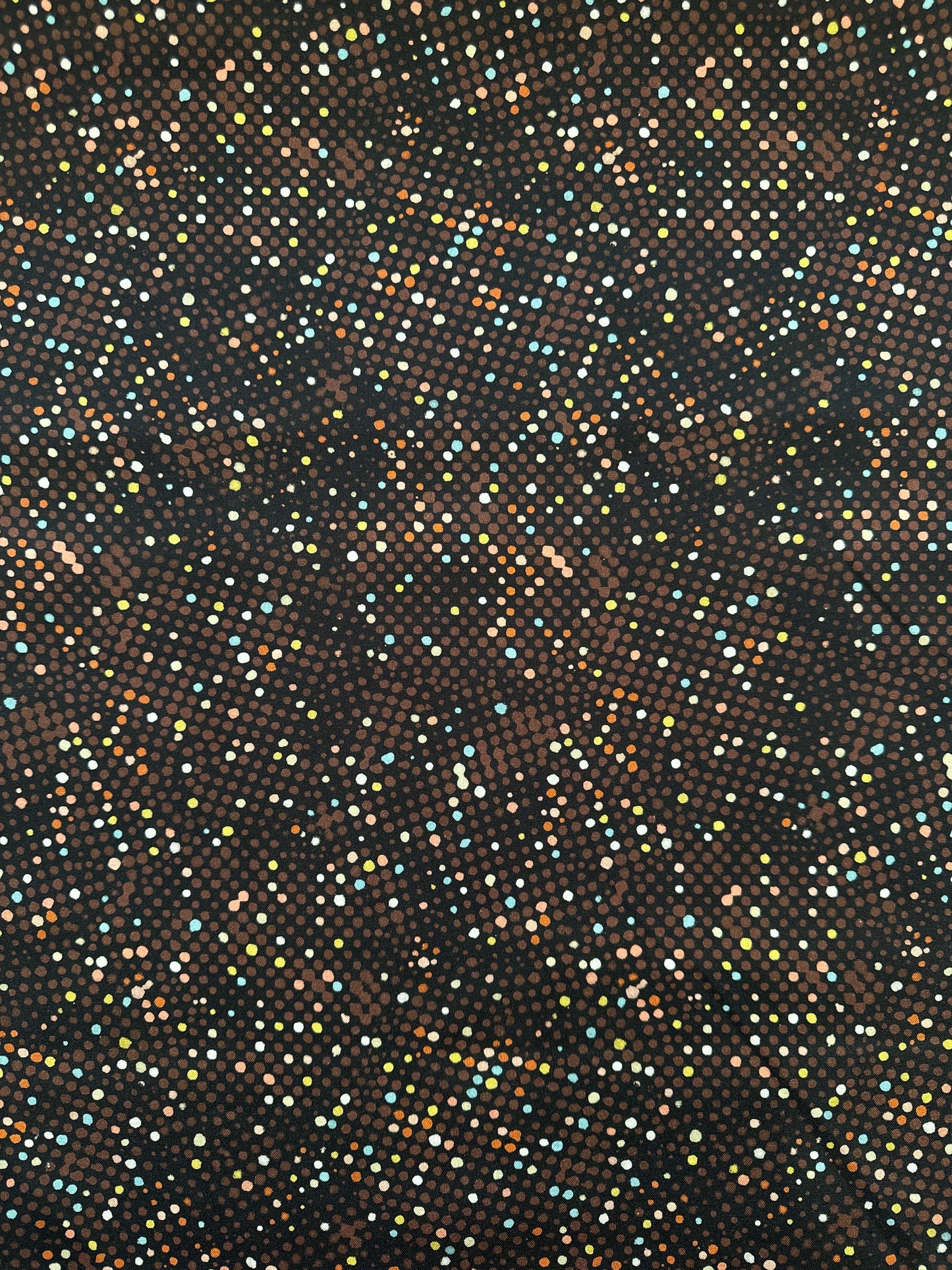 Cotton Sheeting, Block Print Dots