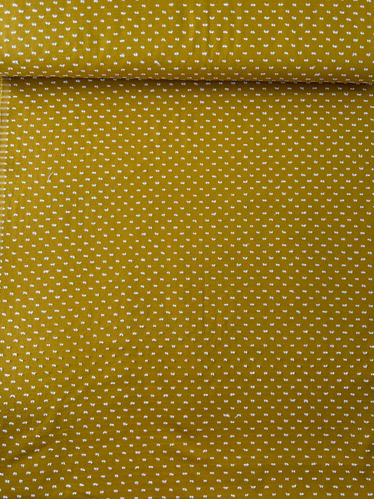 FIGO Cotton Sheeting, Intervals Gold