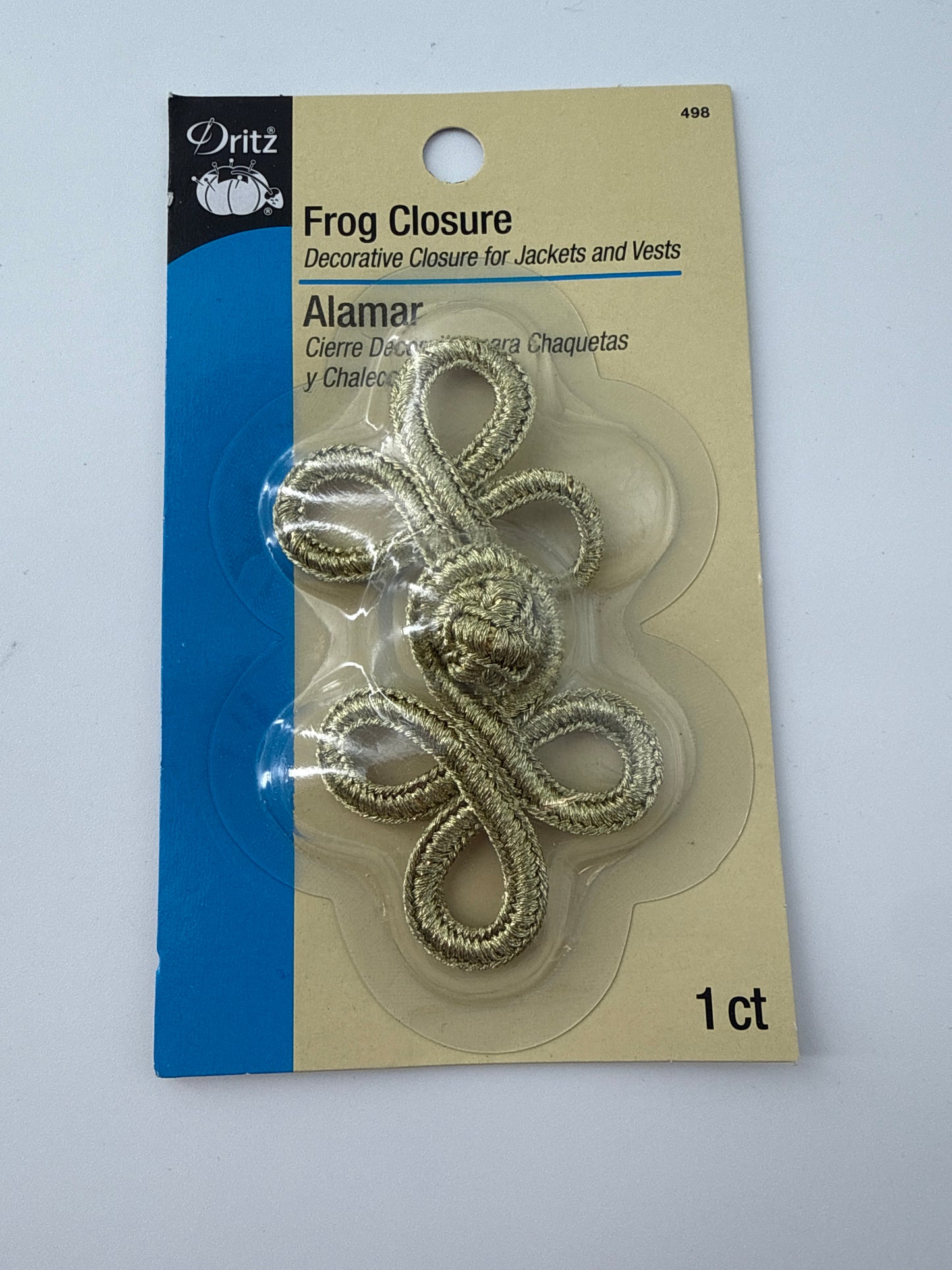 Frog Closure 3 Loop, 3”