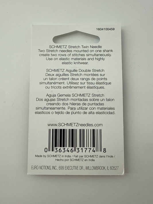 Schmetz Stretch Twin Needle