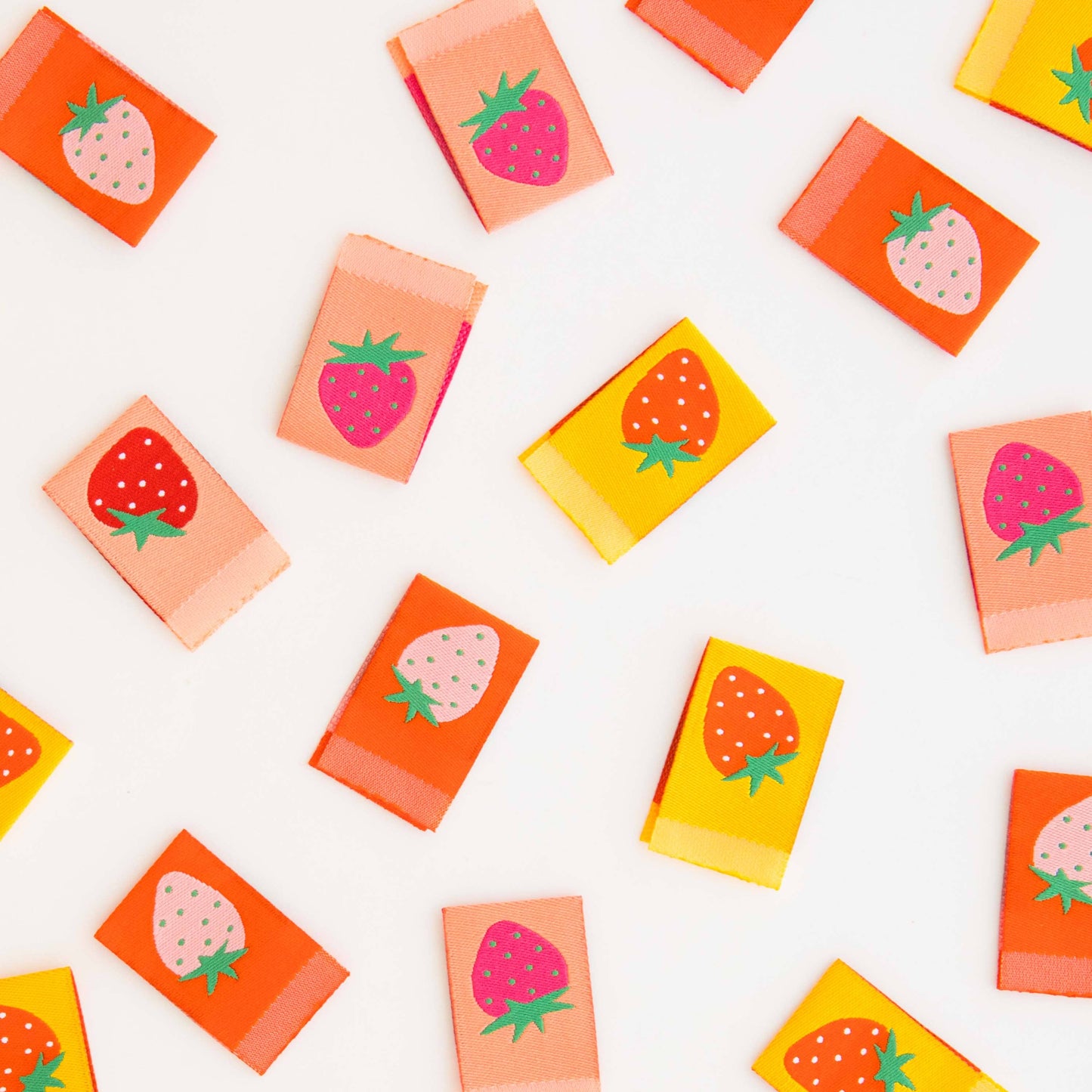 Sarah Hearts Labels, Strawberry Multipack