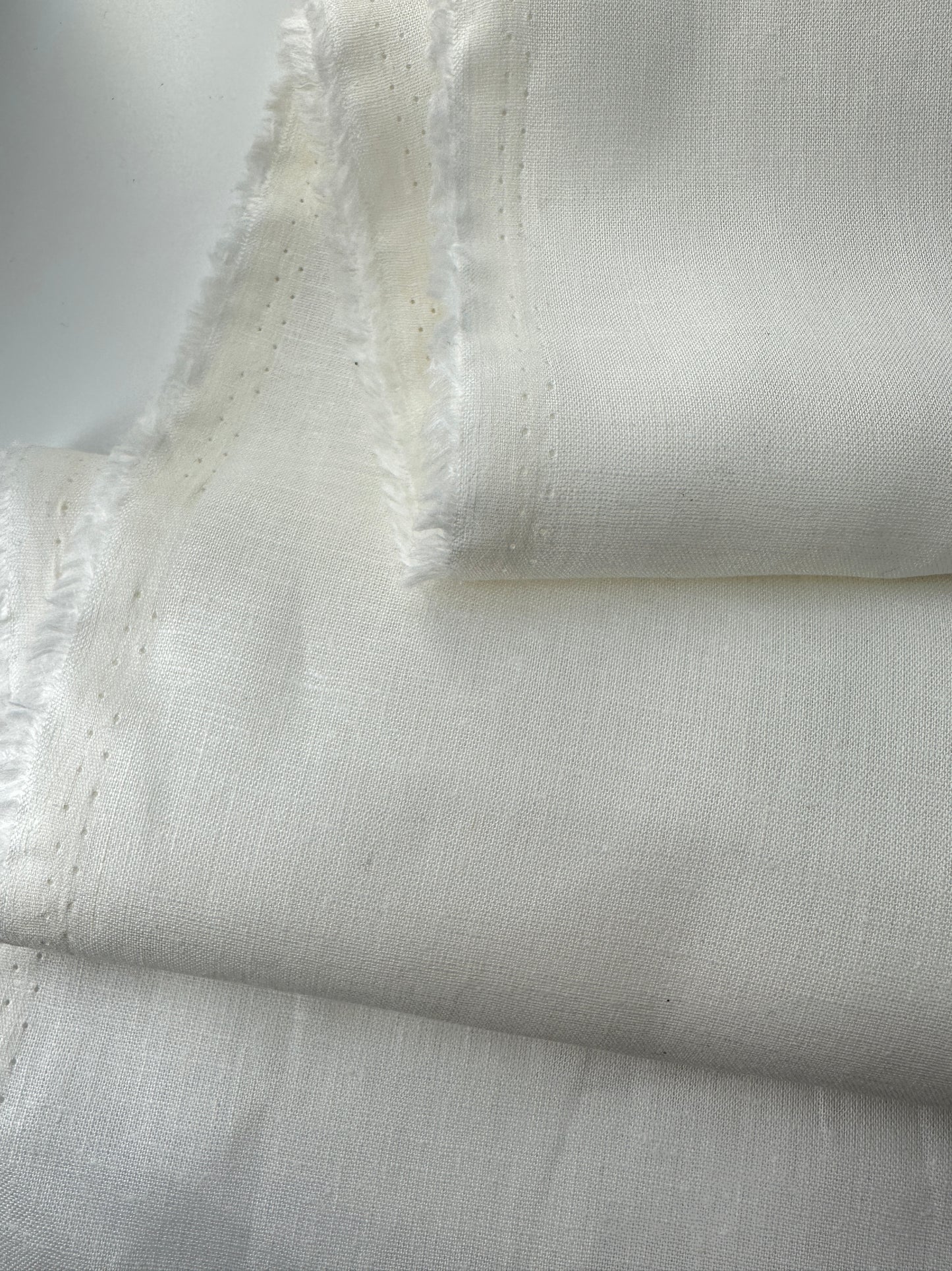 Hemp/Cotton, Plain Weave, Off-White
