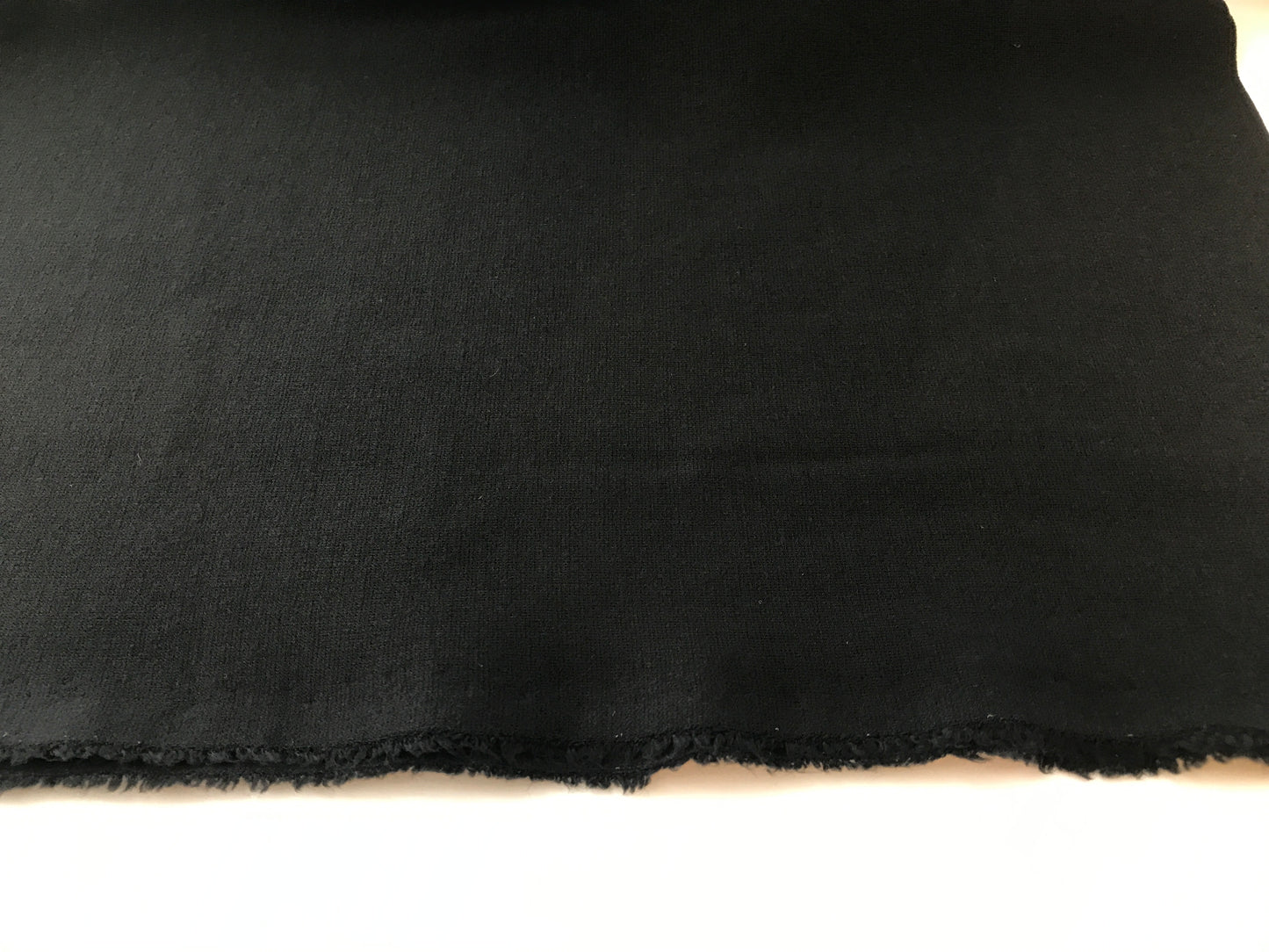 Ponte de Roma Knit, Solids, 320 gsm – Black