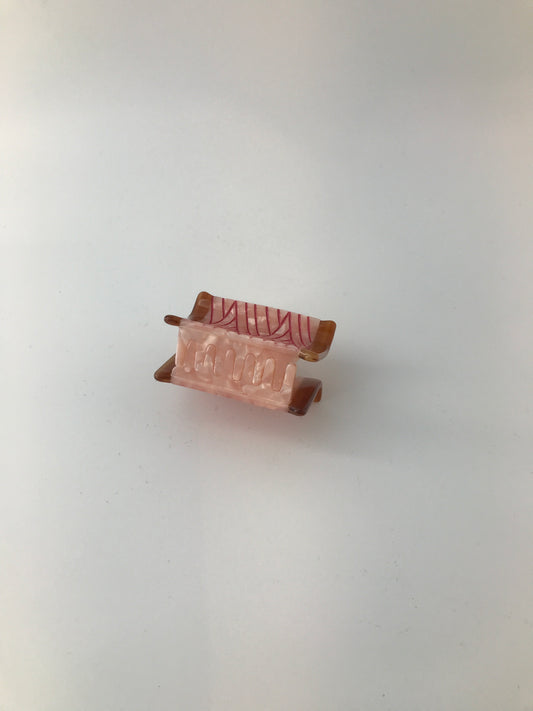 Thread Spool Mini Hair Claw Clip