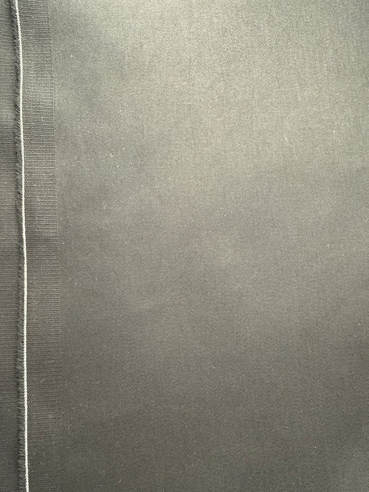 Cotton/Spandex Twill, Black