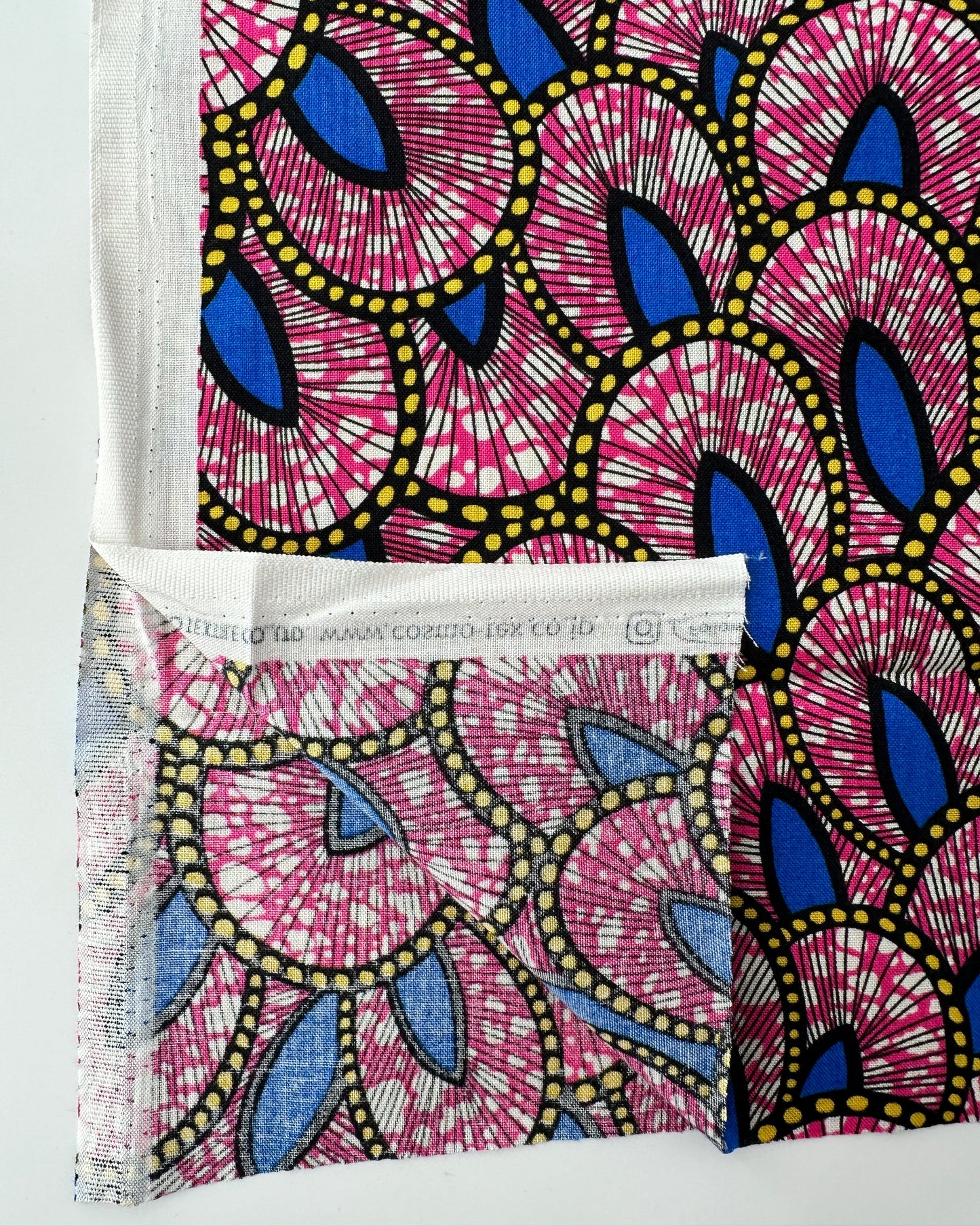 Japanese Cotton Sheeting, African Style Prints – Cobalt