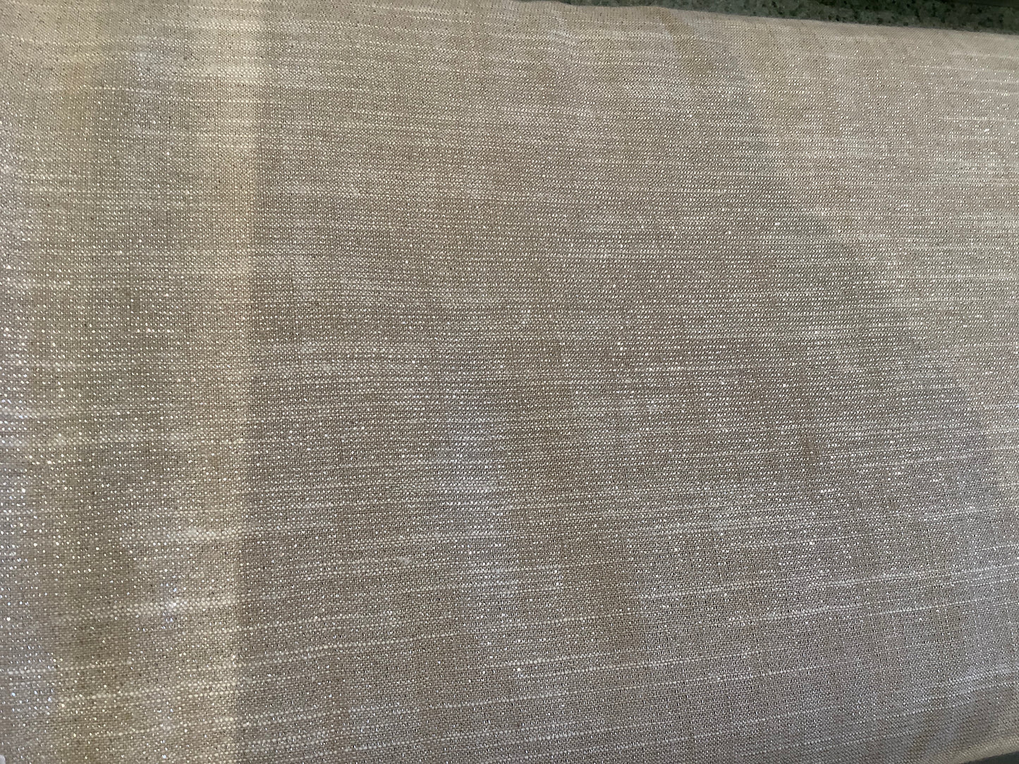 Cotton Lurex, plain weave