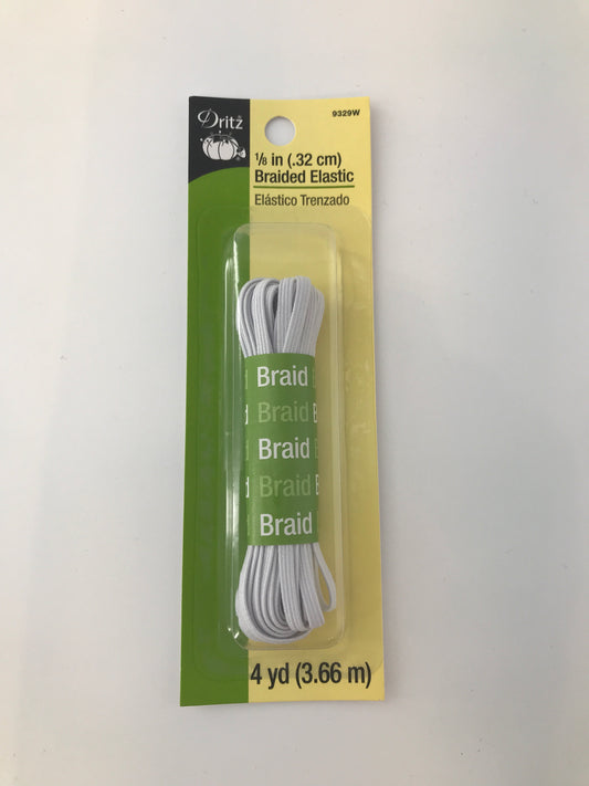 Elastic, Braided, Packaged