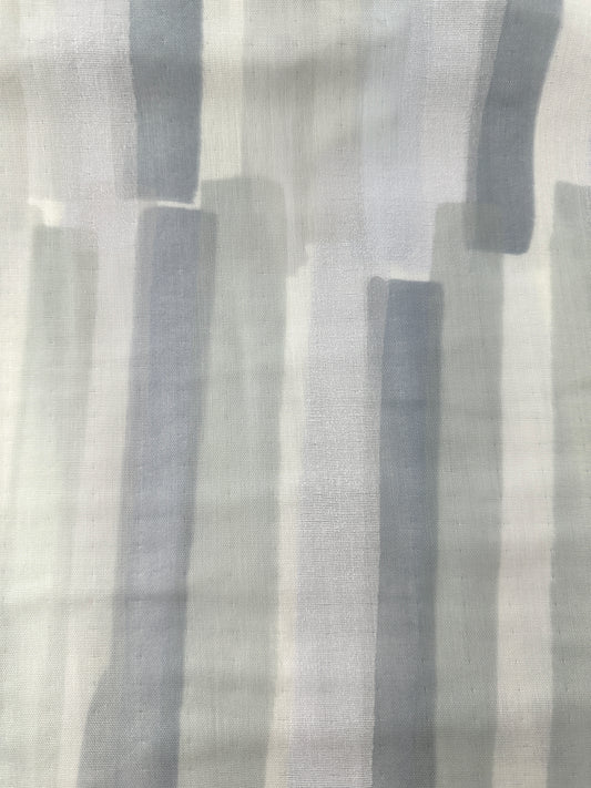 nani IRO Organic Cotton Double Gauze, Brushstrokes Blue