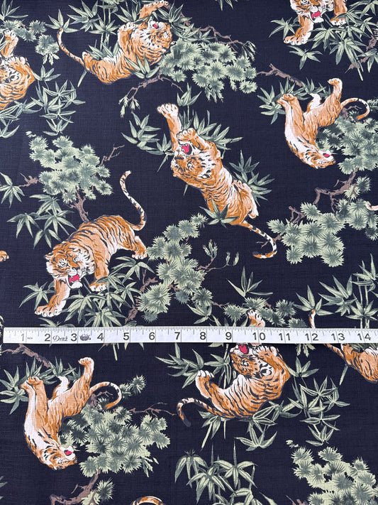 Japanese Cotton Dobby, Tiger