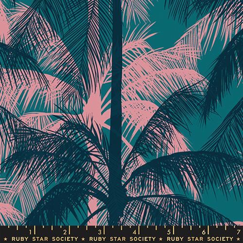 Ruby Star Society Cotton/Linen Canvas, Poolside Too Storytime