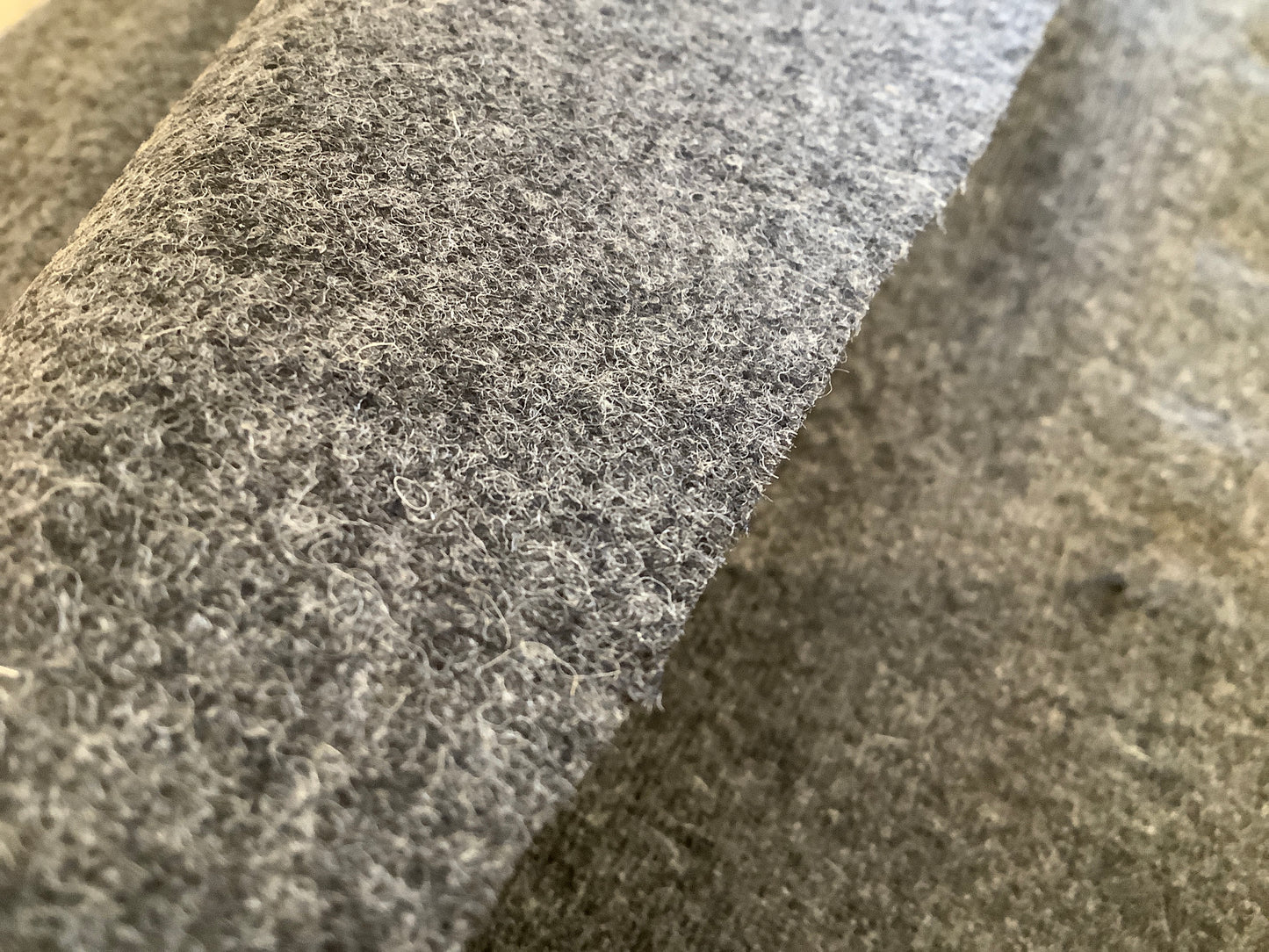 Italian Wool, Suiting, Light Charcoal