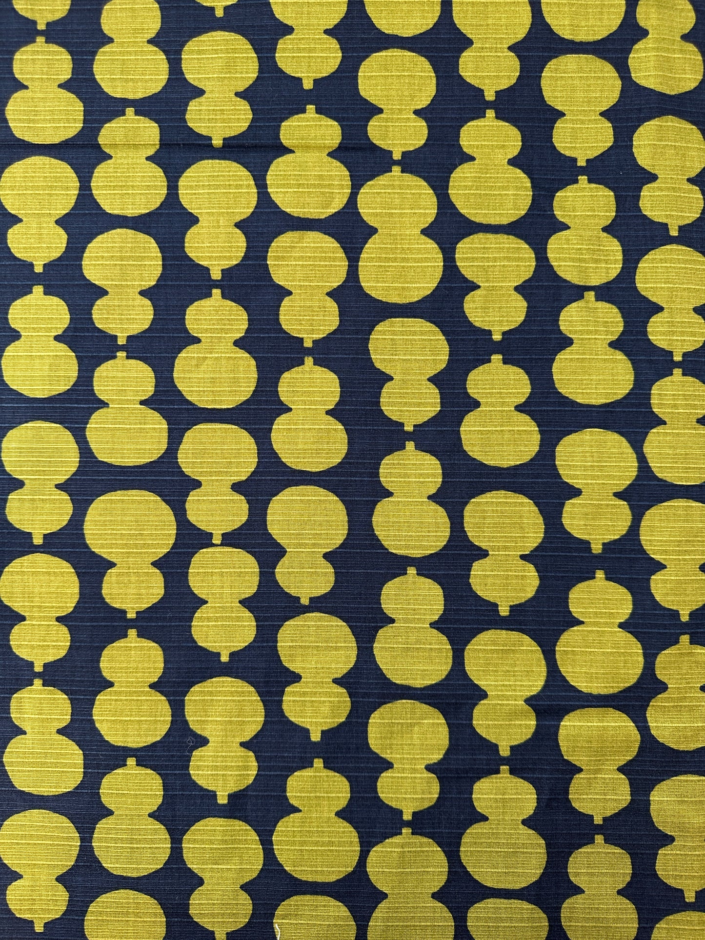 Sevenberry Cotton Shantung, Gourd Print