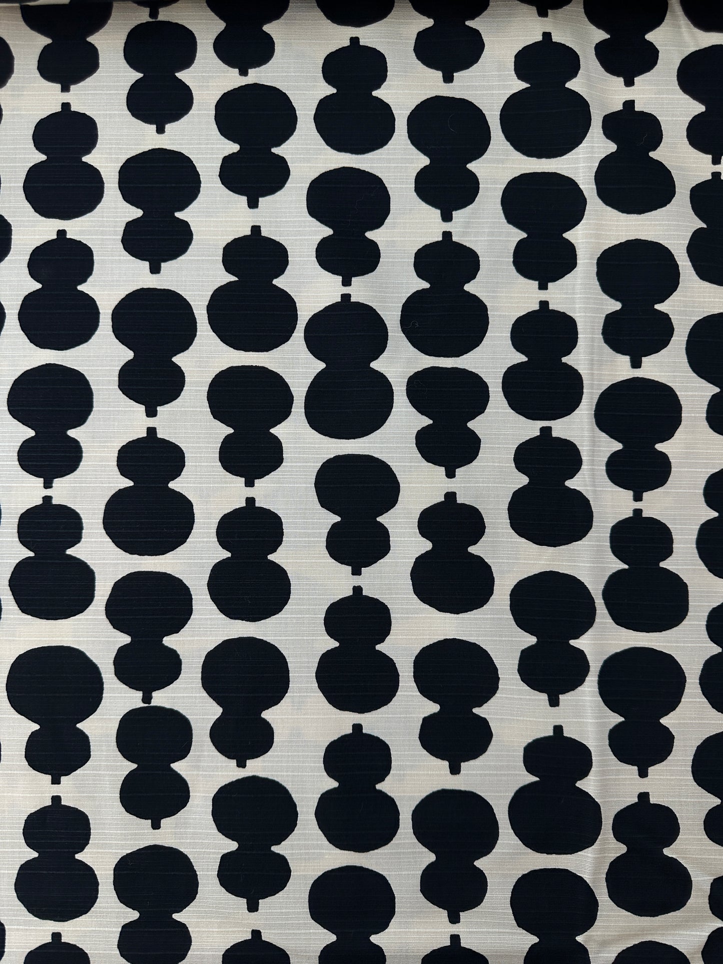 Sevenberry Cotton Shantung, Gourd Print