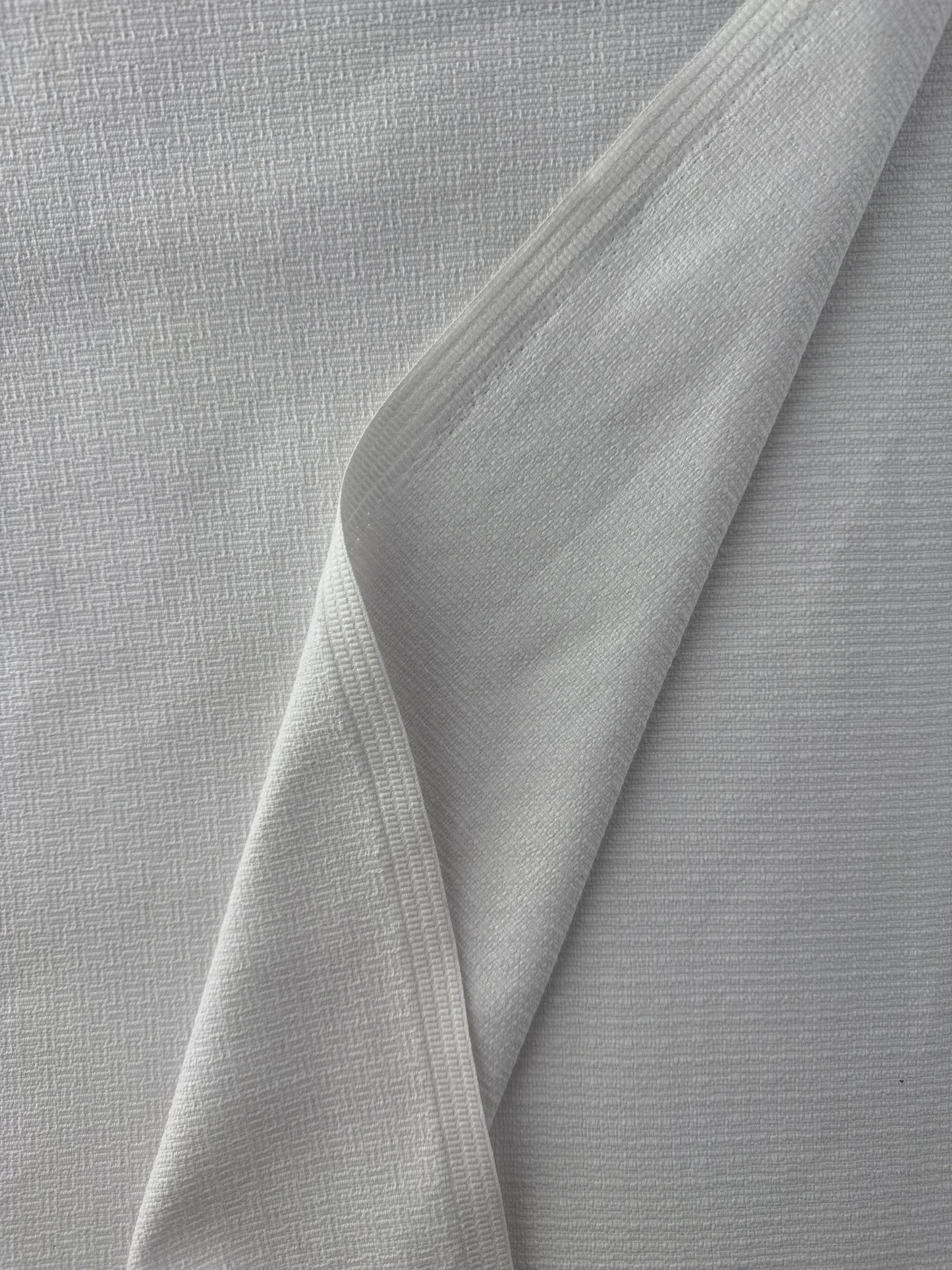 Cotton Heavyweight Jacquard, White