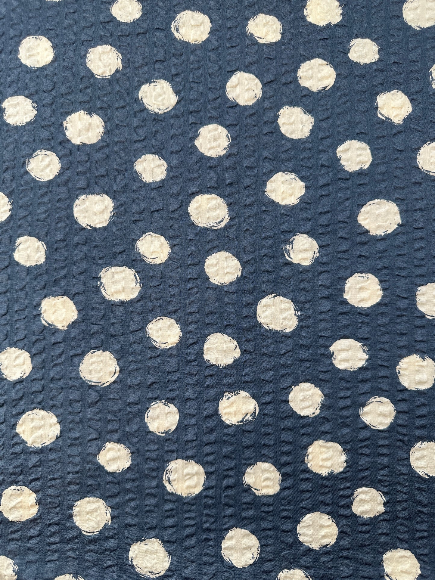 Sevenberry, Cotton Ripple Cloth, Dots