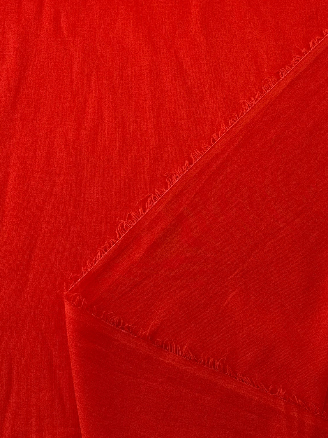 Cotton Voile - Tomato Red