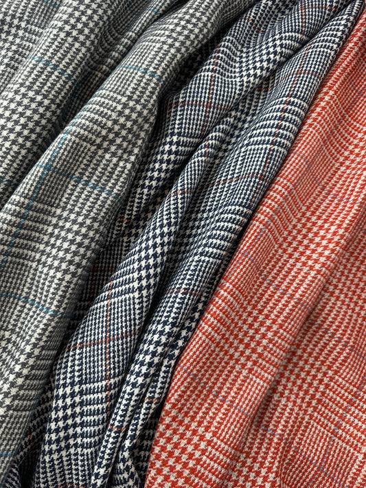 Italian Wool, Prince of Wales Check