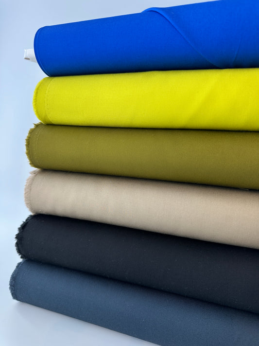 Cotton Twill, 30's – Khaki Beige