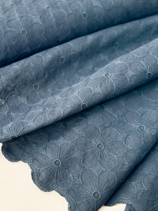 Japanese Embroidered Cotton, Flowers – Inkwell