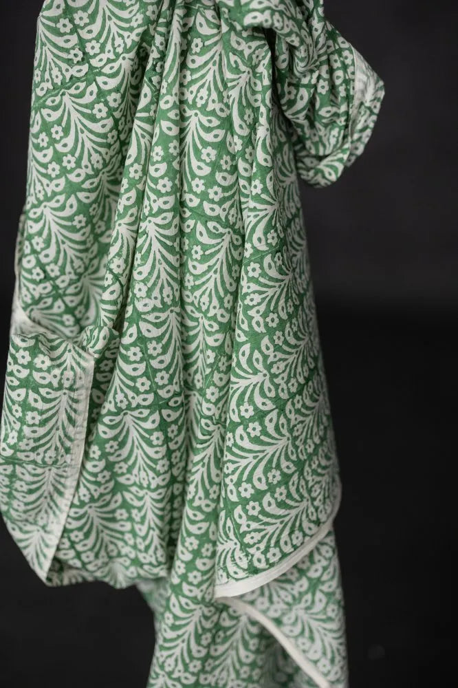 Merchant & Mills Indian Cotton Block Print, Lovage