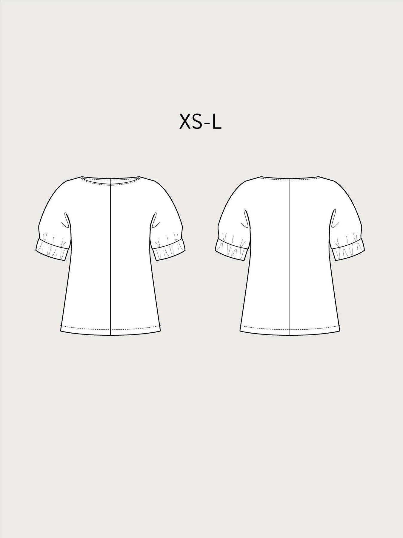 The Assembly Line Cuff Top, XS-4XL