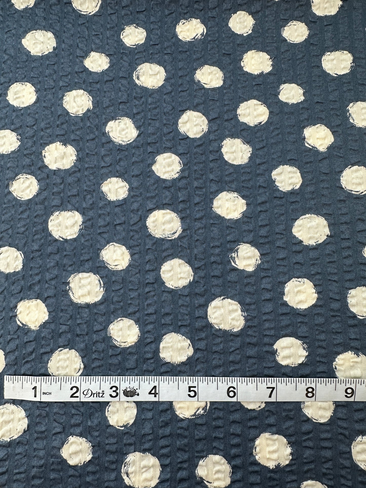 Sevenberry, Cotton Ripple Cloth, Dots