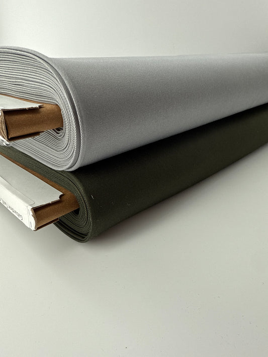 Cotton Gabardine Twill – Dark Olive