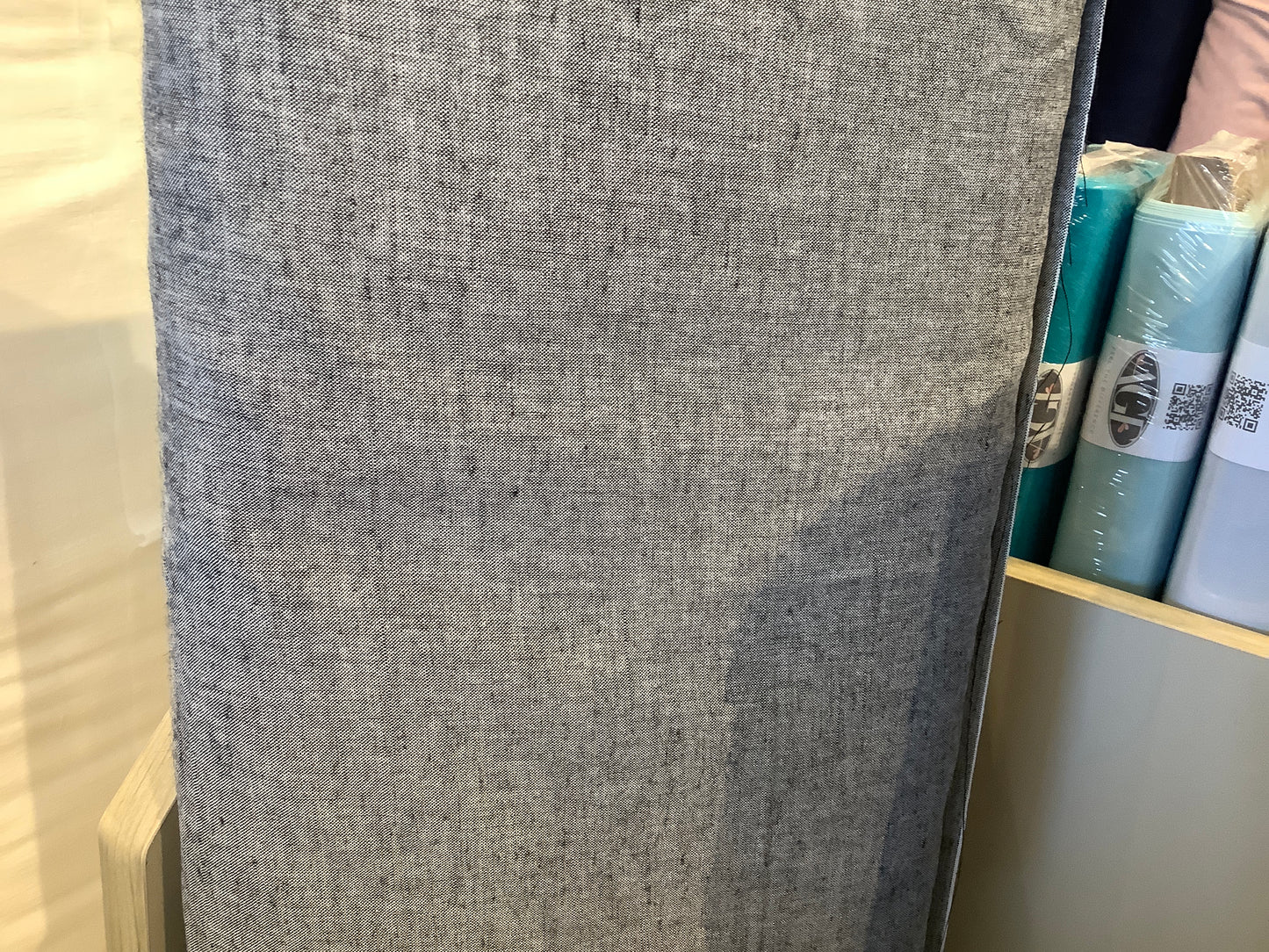 Chambray, black