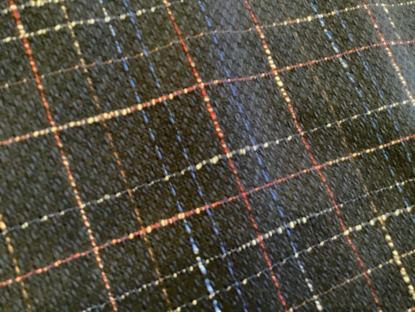 Wool Italian, Suiting check
