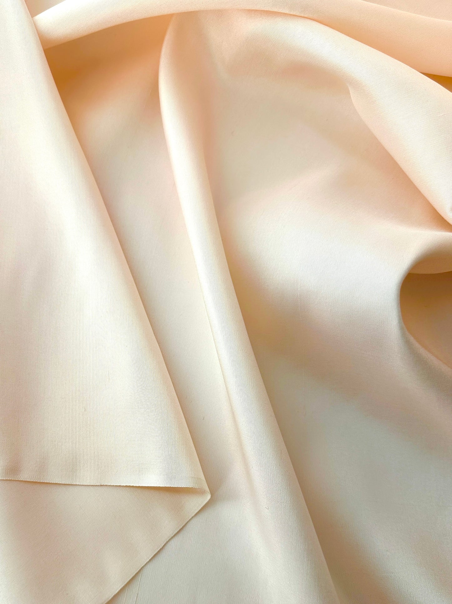 Designer Deadstock, Silk Faille, Pale Pink