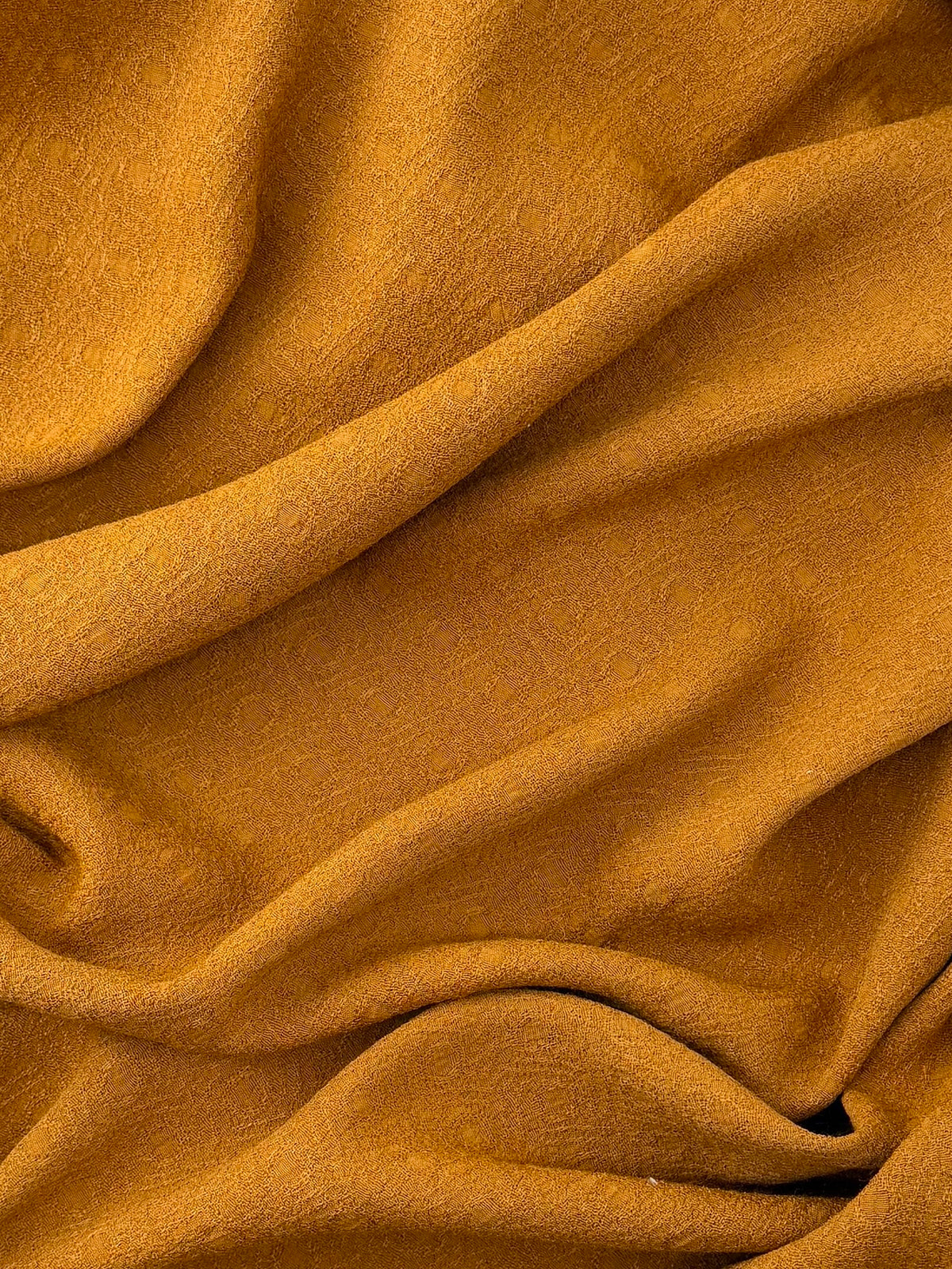 Rayon Jacquard, Cat's Eye - Ochre