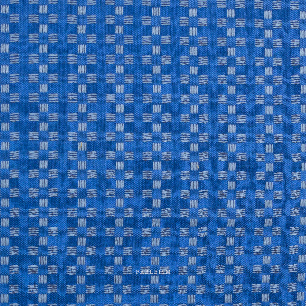 Fableism Yarn-Dye Cotton, Fine & Dandy - Basketweave in Bright Blue
