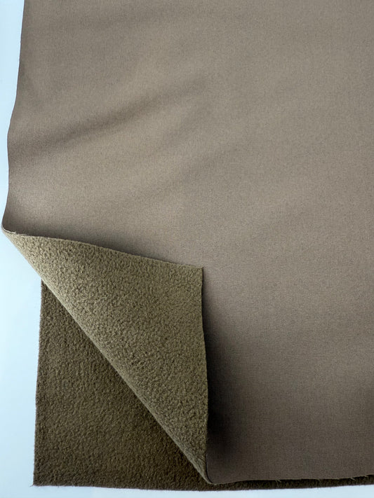 Polyester Softshell, 3-Layer Outdoor Apparel Fabric – Taupe